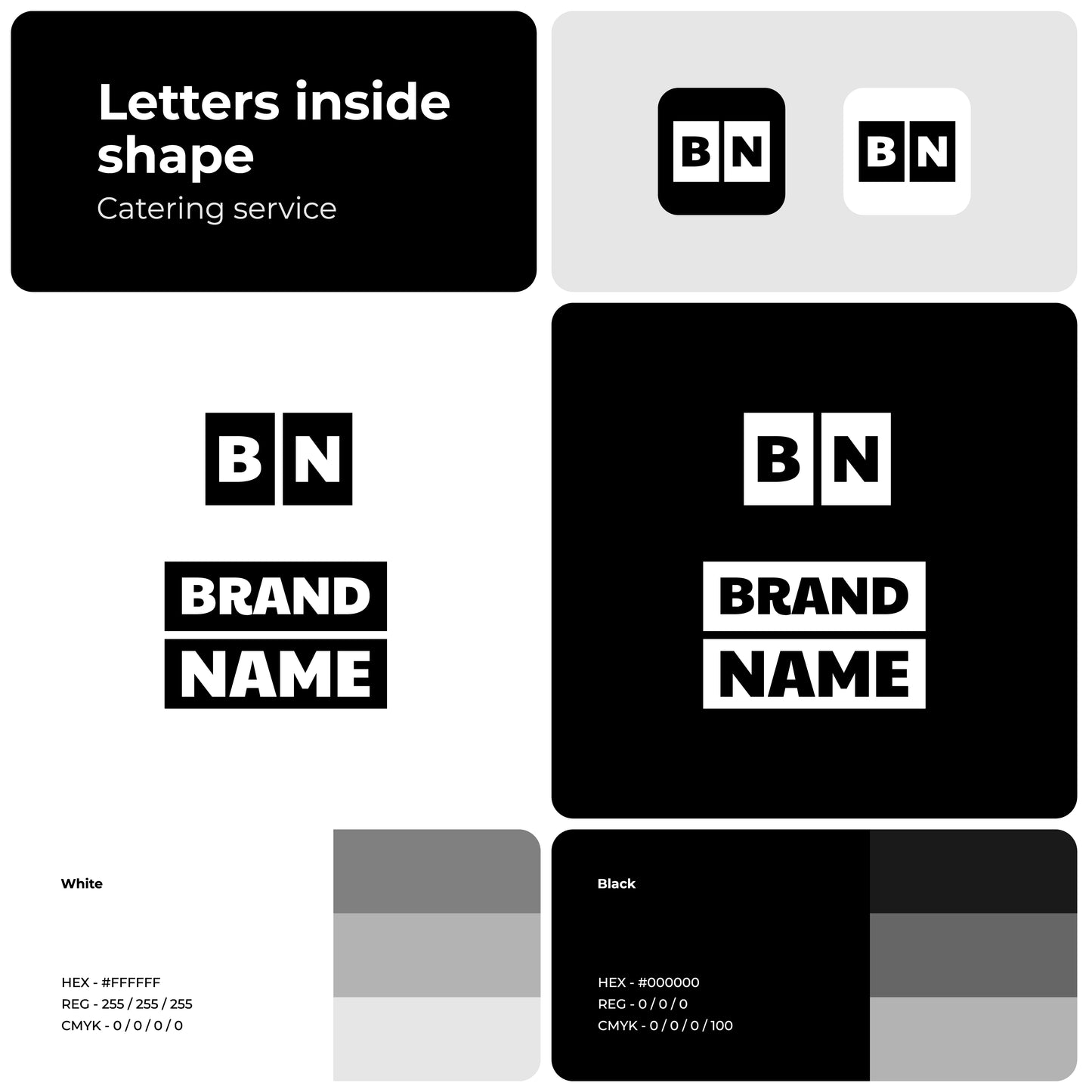 Brand Kit – $49 CAD (Colour Palette + Typography Guidelines)