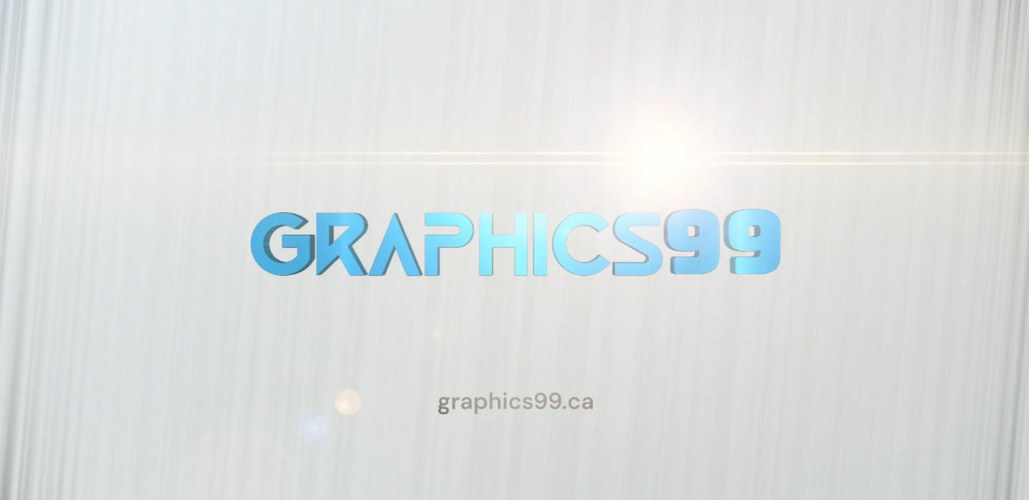 Luminous Line Logo Animation – Minimal 3D Reveal in 48h