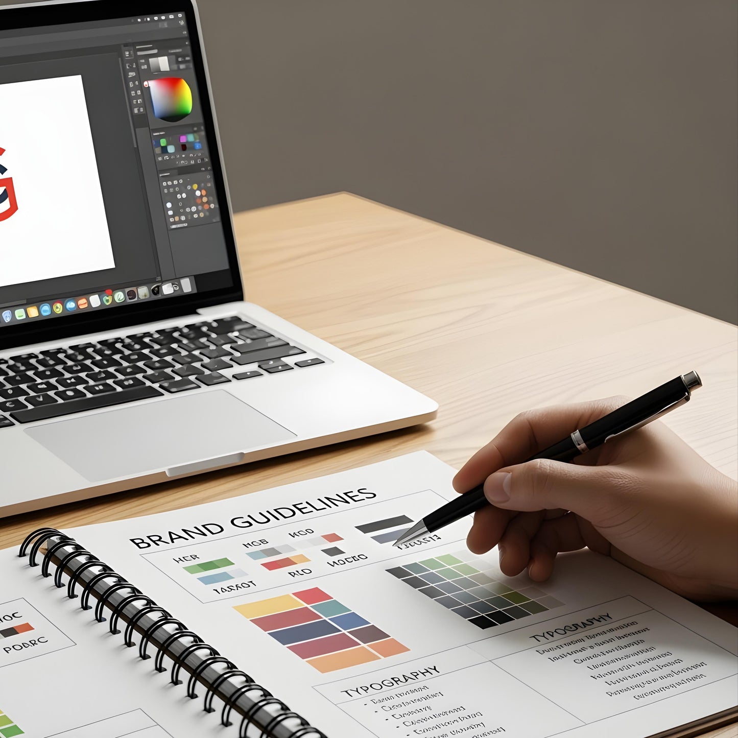 Brand Kit – $49 CAD (Colour Palette + Typography Guidelines)