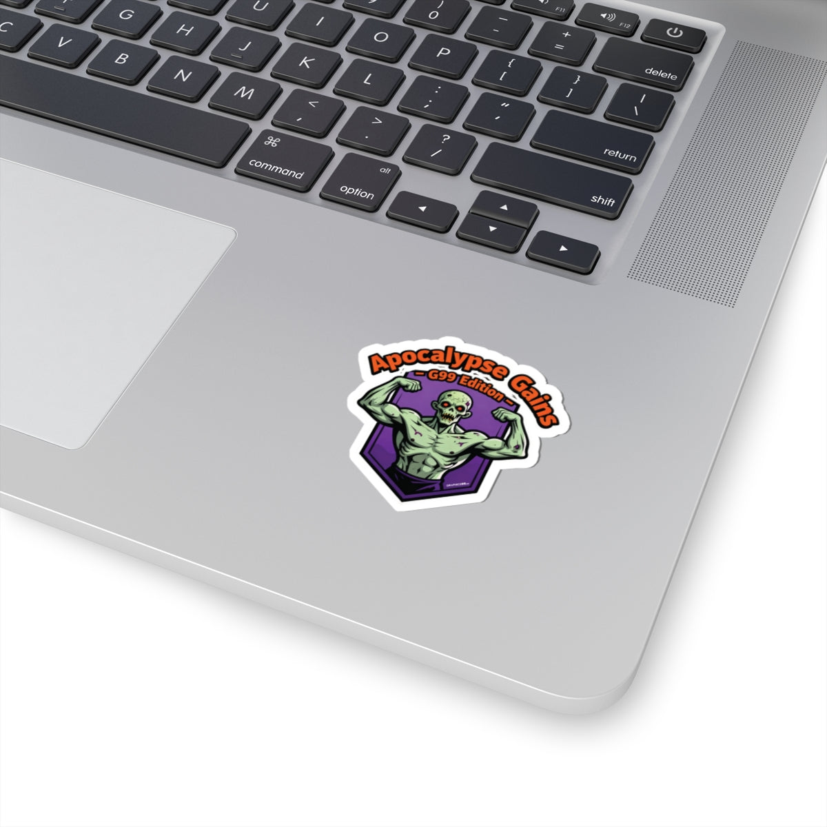 Apocalypse Gains Kiss-Cut Stickers | Zombie Muscle Stickers, Fitness Decals, Laptop Stickers, Workout Motivation, Gym Decor