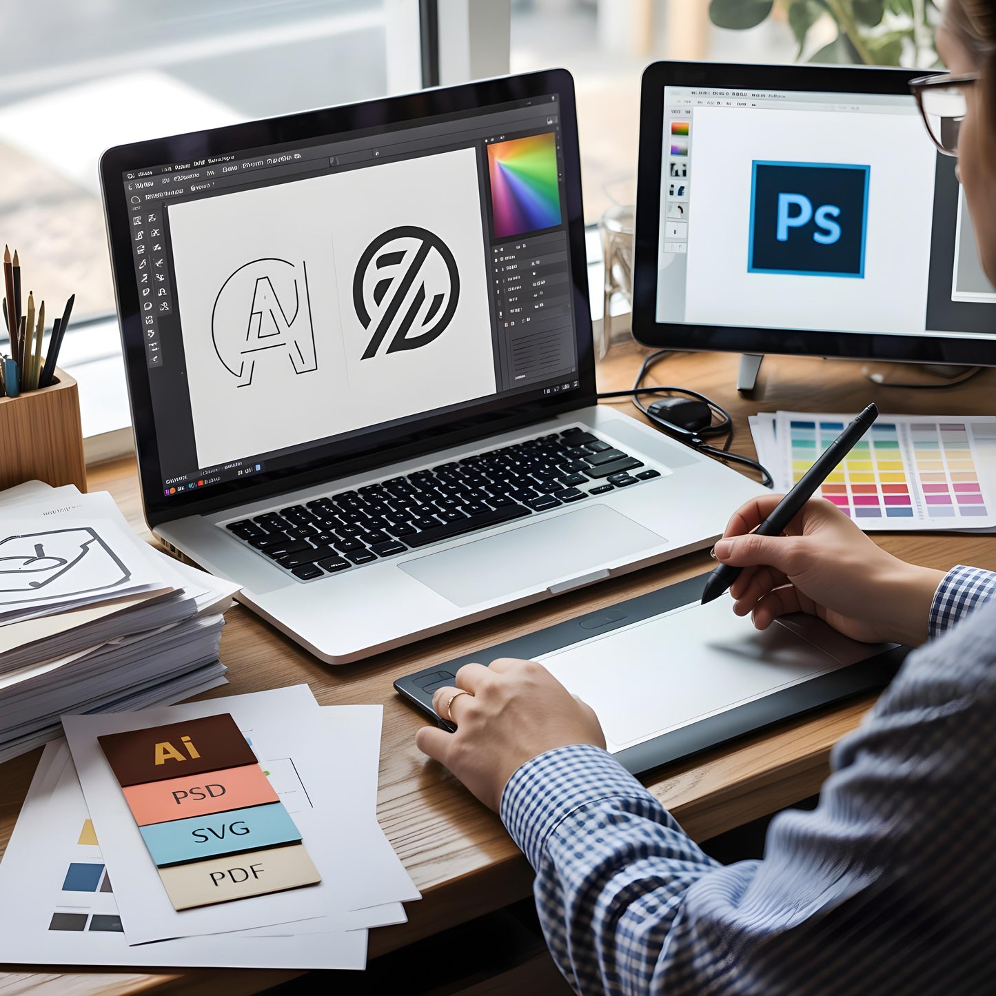 Editable Source Files (AI, PSD, SVG, PDF) – $9.99 CAD