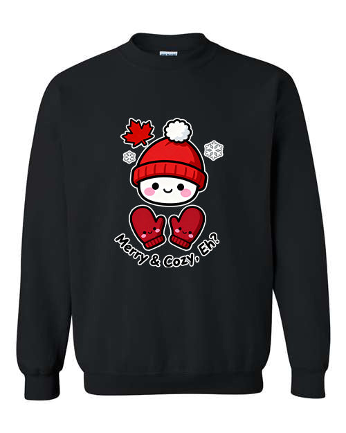 Merry And Cozy Eh Christmas Sweatshirt