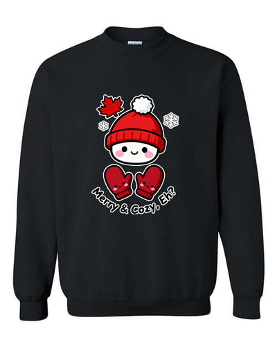 Merry And Cozy Eh Christmas Sweatshirt